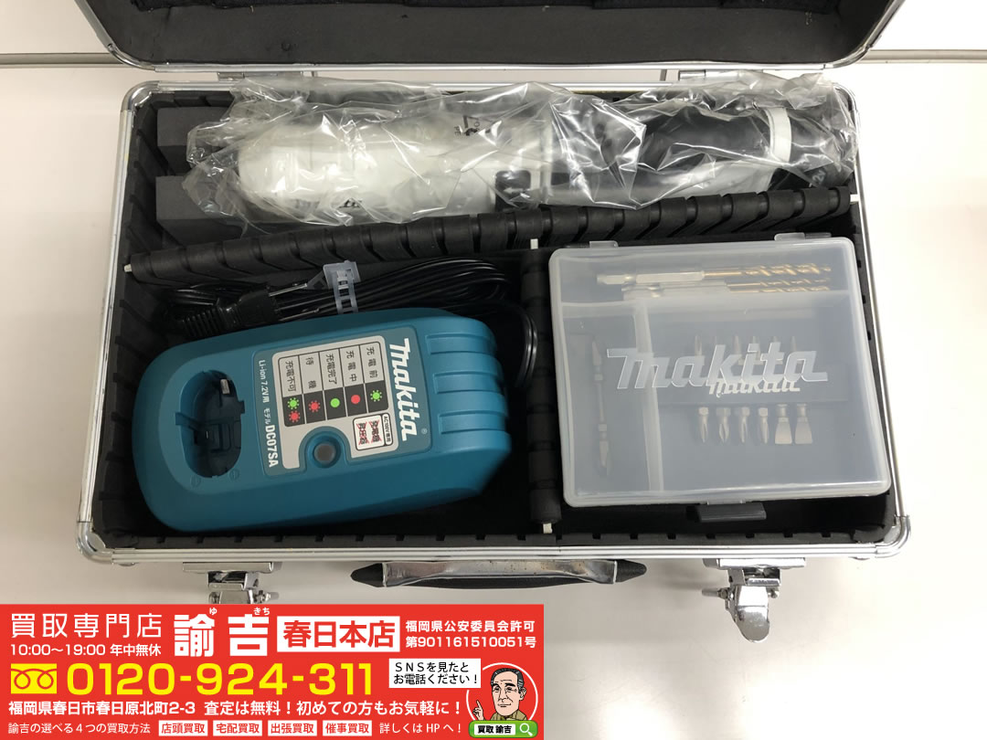 電動工具マキタ充電式ペンインパクトドライバーTD02DSWのお買取がございました！