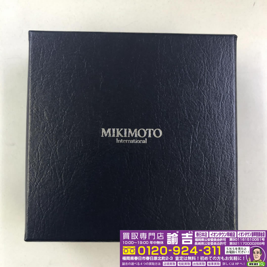 MIKIMOTO アクセサリー置き　お買取致しました！