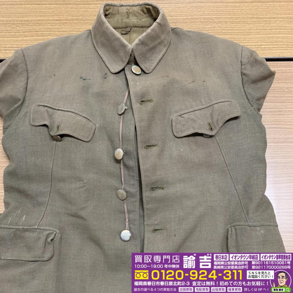 軍服お買取させて頂きました！