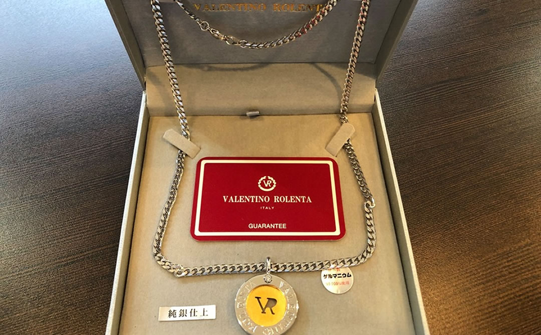 VALENTINO ROLENTA（バレンチノロレンタ）のゲルマニウムネックレスを