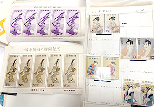 昔のコレクション切手