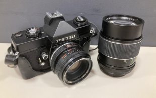 PETRI MF-1 カメラ、レンズ