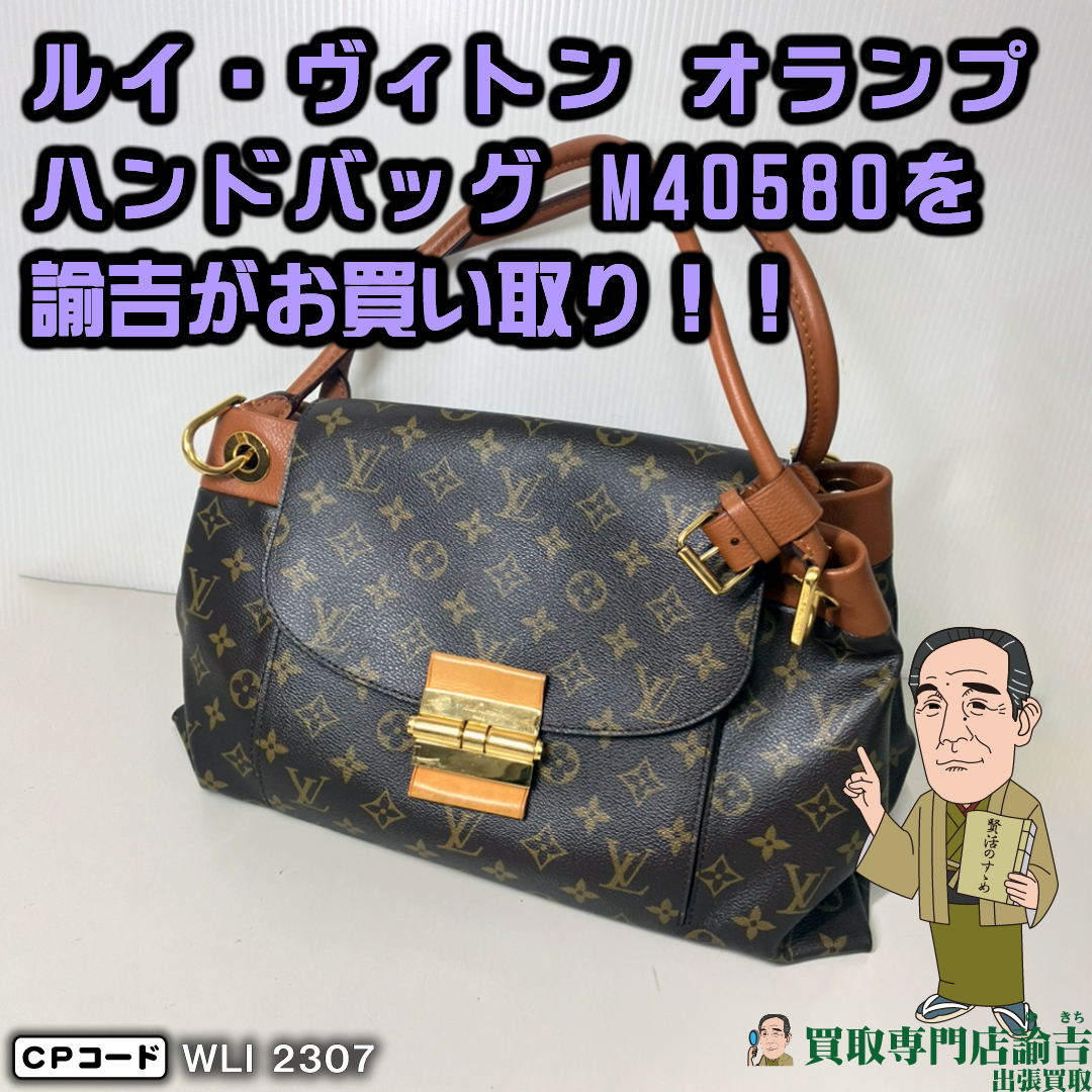 LOUIS VUITTON オランプ ハンドバッグ モノグラム M40580 www