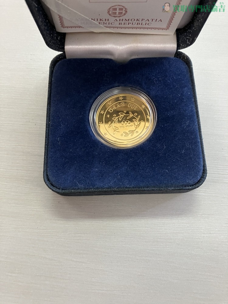 銀メダルアテネ 2004 オリンピック公式コイン 銀貨6種を2式 銀総含有 ...