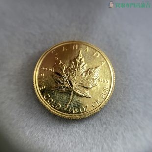 K24　金貨幣　カナダ　メイプルリーフ金貨