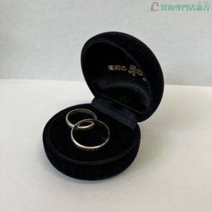 Pt900　御結婚指輪　2つ