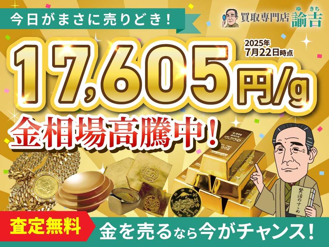20250722　金相場更新